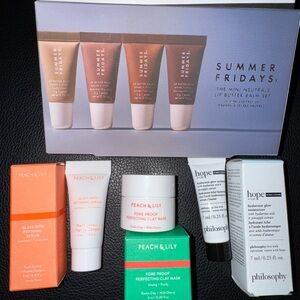 BNIB- SUMMER FRIDAYS The Neutrals Mini Lip Butter Balm Limited Edition w/GWP